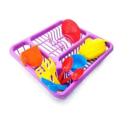 Brinquedo Escorredor de Louça com 12peças-DivPlast