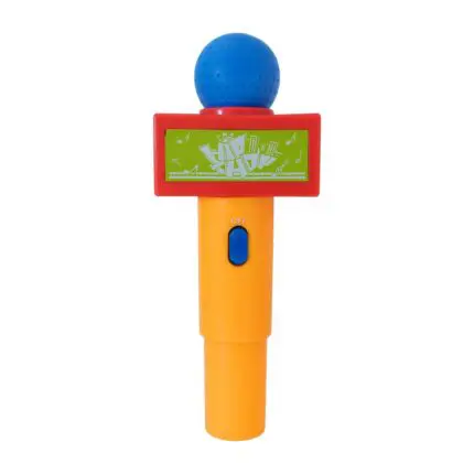 Microfone Musical com Som e Luz de Plástico-Toys