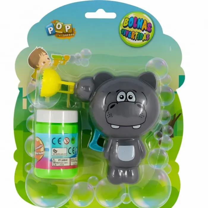 Lança Bolhas de Plástico-Pop Brinquedos - Imagem 1