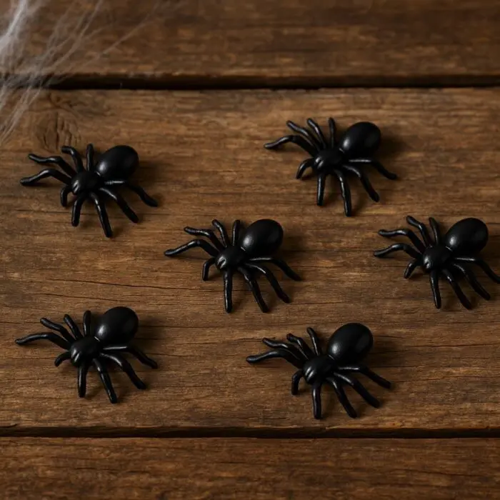 Mini Brinquedo Aranha com 10un-Festas - Imagem 2