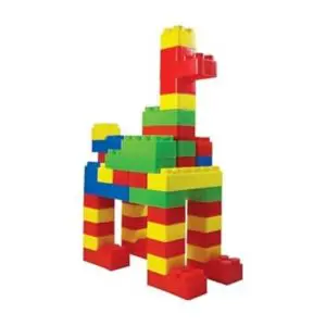 Blocos para Montar de Plástico com 75 Peças Brinquedo-Toys - Imagem 3