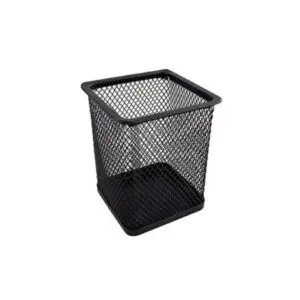 Porta Caneta Metal Quadrado 8X10cm-Rio Tijucas