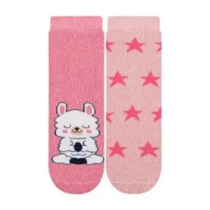 Kit 2 Pares de Meia Soquete Atoalhada Adulto 34-39-Cia da Meia