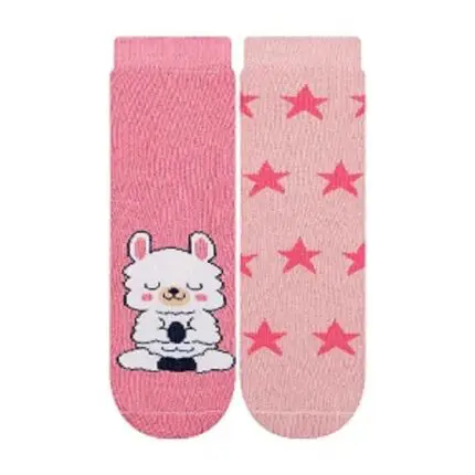 Kit 2 Pares de Meia Soquete Atoalhada Adulto 34-39-Cia da Meia