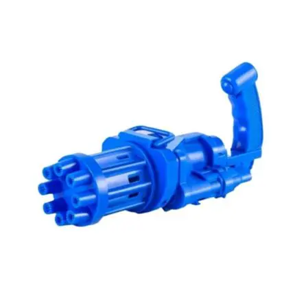 Brinquedo Gatling Lança Bolhas a Pilha-miki Toys