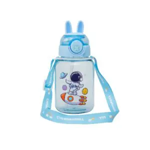 Garrafa Infantil com Canudinho e Cordão 600ml Sortida - FWB - Imagem 5