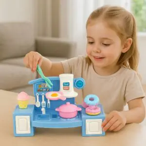 Brinquedo Hora de Cozinhar Cozinha Fun Kitchen Small Hearth-Miki Toy - Imagem 2
