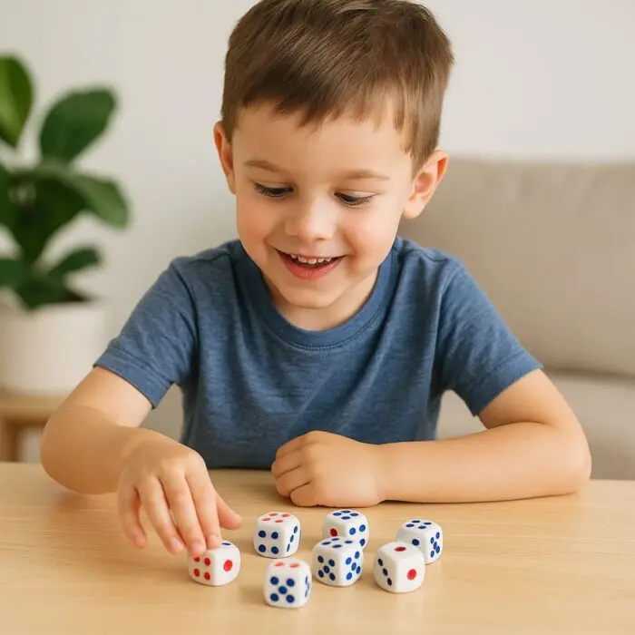 Kit Dados para jogos de Plástico-Interponte - Imagem 2