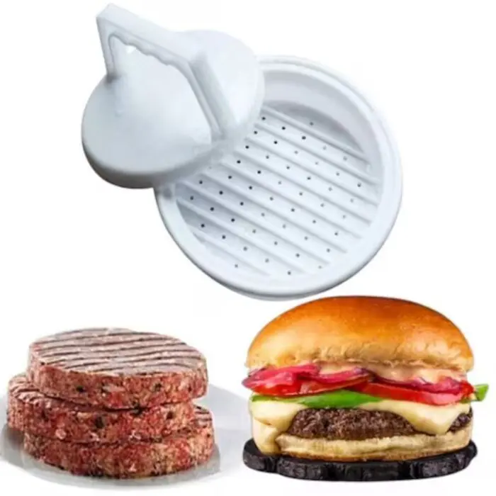 Forma para Hamburguer de Plástico 13x5cm-Livon - Imagem 2