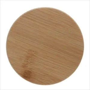 Pote Mantimento Canelado com Tampa Bambu  Borossilicato 800ml-123Útil - Imagem 3