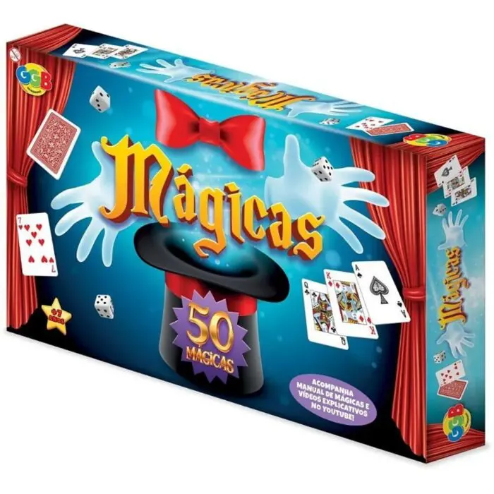 Jogo Magico 50 Truques-Ggb Brinquedos - Imagem 1