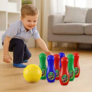 Boliche Dinossauros 6 Pinos e 1 Bola-Ggb Brinquedos - Imagem 2