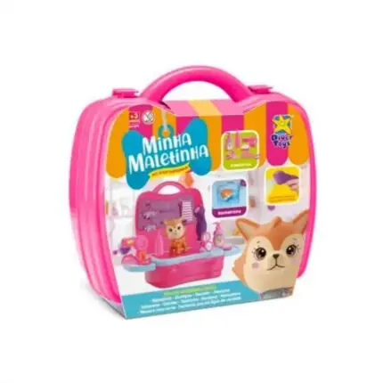 Minha Maletinha Pet Shop Raposinha com Acessorio-Diver Toys