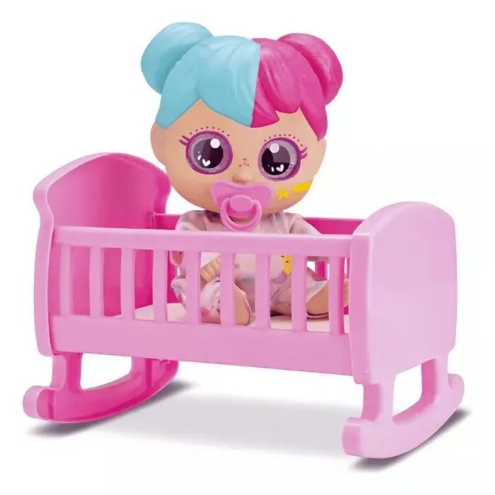 Boneca Little Dolls Glitter Bercinho - Diver Toys - Imagem 3