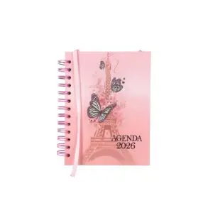 Agenda 2026 168 Folhas de Papel 129mmX179mm Interponte-Sortido