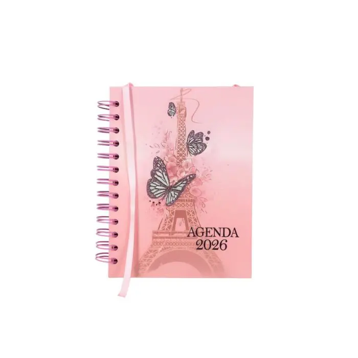 Agenda 2026 168 Folhas de Papel 129mmX179mm Interponte-Sortido - Imagem 1