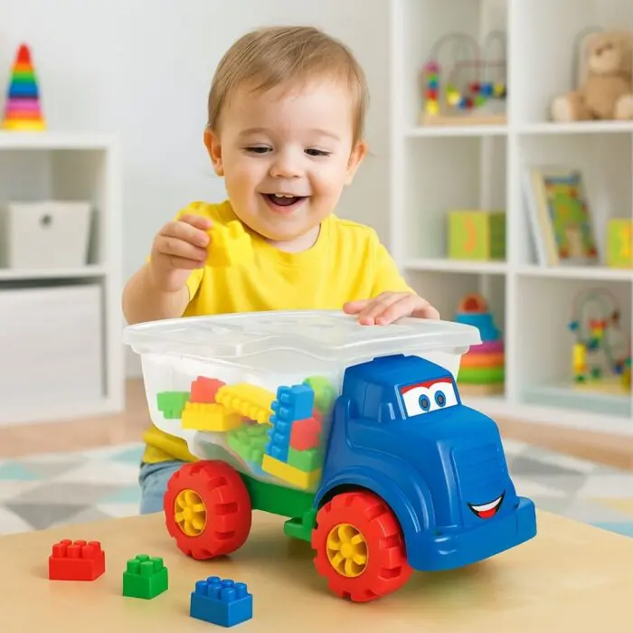Babytruck Bloquinhos 96 Peças-Ggb Brinquedos - Imagem 2
