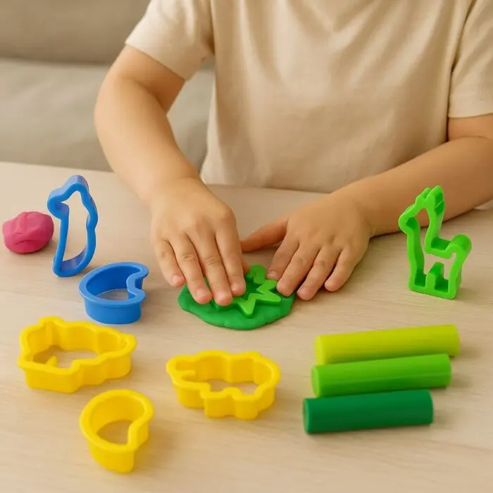 Kit Massinha de Modelar na cartela com Acessório-Dk Toys - Imagem 2