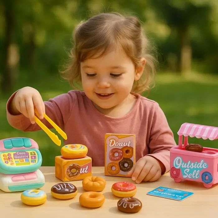 Brinquedo Hora do Lanche Donut-Miki Toy - Imagem 2