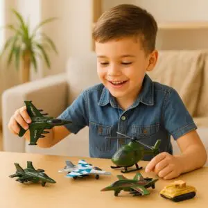Kit Veiculos de Plástico com Motor a Fricção com 6 Peças-DuteToys - Imagem 2