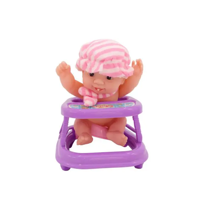 Boneca de Plástico 1 Conjunto com 5 Peças-Jr Toys - Imagem 1