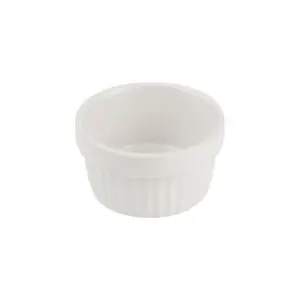 Ramekin Branco de Cerâmica 100ML-Mimo Style