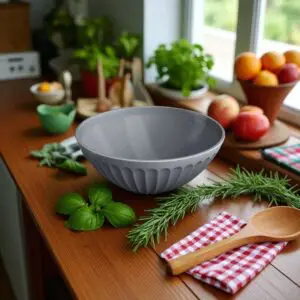 Saladeira de Plástico Canelado - UZ - Imagem 2