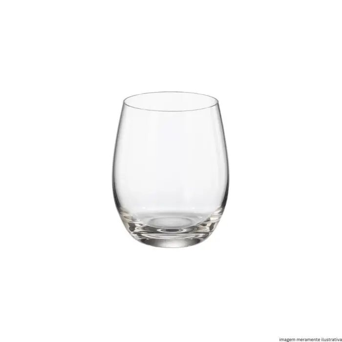 Copo Vidro Cristal Mod Bx 585ML-Tuut - Imagem 1