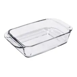 Mini Travessa de Vidro Retangular 20,5x11,5x4,3cm Patris 530ml - Kaveh