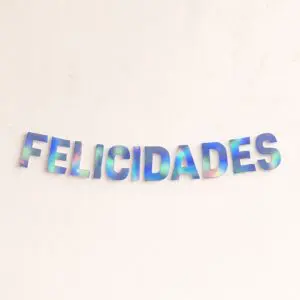 Varal Felicidade 4CM-Festa - Imagem 2