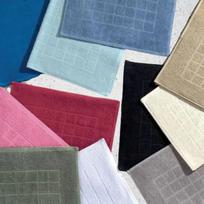 Toalha para Piso Felpudo Royal II Liso 45x70cm - Döhler - Imagem 4