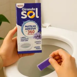 Pastilha Adesiva com 3 Patilhas 9g Cada de Lavanda Fresca - Girando Sol - Imagem 2