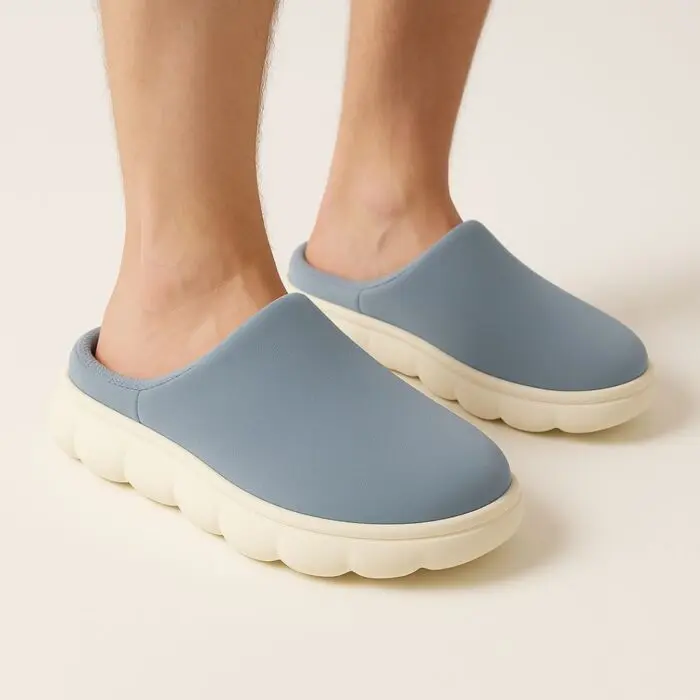 Pantufa/Chinelo Peluciado Adulto Unissex Solado Nuvem Sortido DK-P167 - Floff - Imagem 3