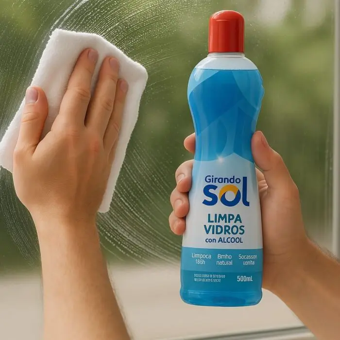 Limpa Vidros com Álcool 500ml - Girando Sol - Imagem 2