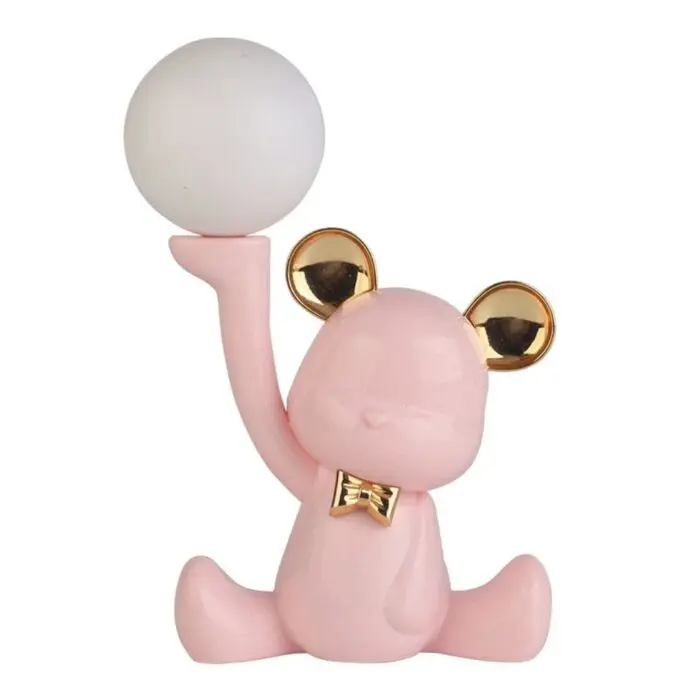 Luminária Recarregável USB 19x11,5cm Urso Sortido - Rio Tijucas - Imagem 1