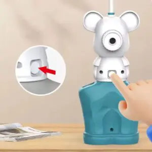 Luminária Recarregável USB com Porta Lápis e Apontador 31cm Sortido - Rio Tijucas - Imagem 4