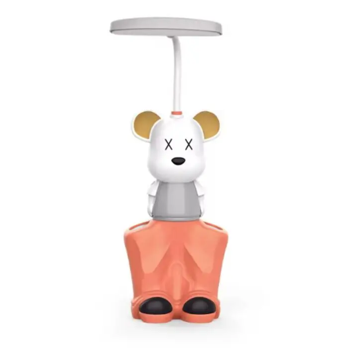 Luminária Recarregável USB com Porta Lápis e Apontador 31cm Sortido - Rio Tijucas - Imagem 1
