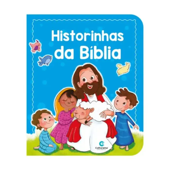 Livro para Bebê com Historinhas da Biblia Pop com Capa Dura com 18 Páginas - Culturama - Imagem 1