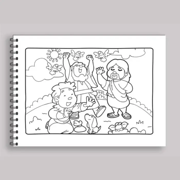 Livro para Colorir Estilo Bobbie Goods Cute & Comfy Colorindo com Deus + 1 Caneta Touch Ponta Dupla Grátis - Imagem 4
