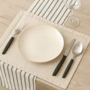 Jogo de Talheres de Aço Inox com Cabo de Plástico + Organizador 25 Peças Linha Color - Original Line - Imagem 2