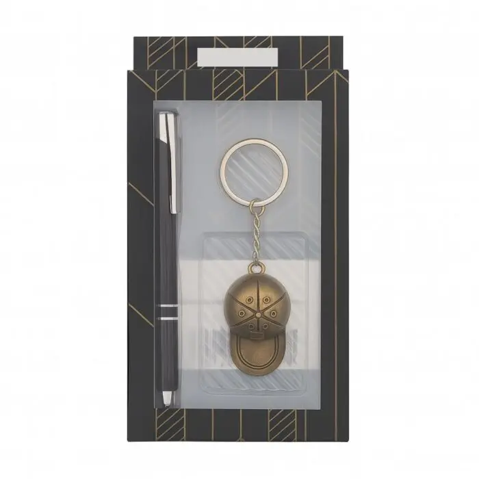 Kit de Caneta com Chaveiro de Ferro para Presente Sortido - Interponte - Imagem 1
