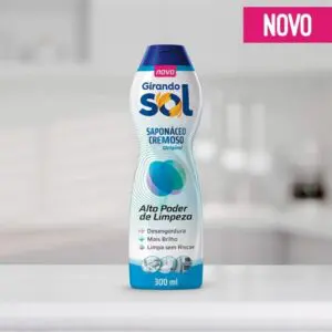 Saponáceo Cremoso 300ml - Girando Sol - Imagem 2
