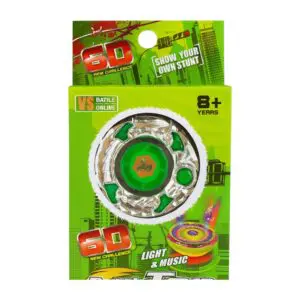 Brinquedo Battle Top Giroscópio de Plástico a Pilha-Toys