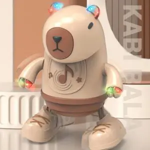 Brinquedo Capivara Musical com Luzes e Dança de Plástico - Dream Toys - Imagem 2
