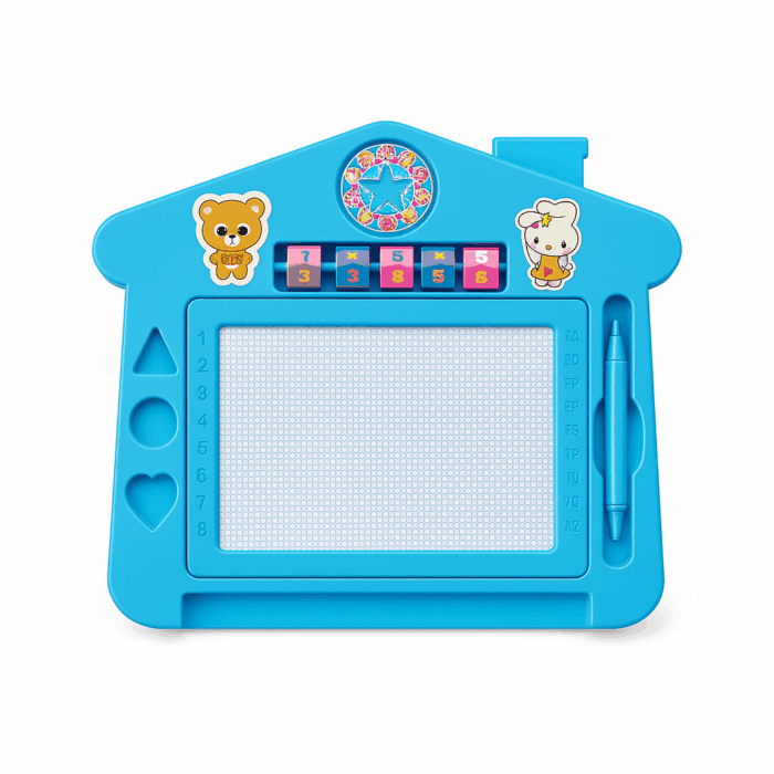 Quadro Mágico Traçado colorido Brinquedo Infantil-Misaki - Imagem 1