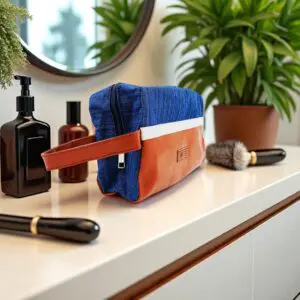 Necessaire Masculina com Alça de Poliéster e PVC 24x14x10cm Sortido - Interponte - Imagem 2