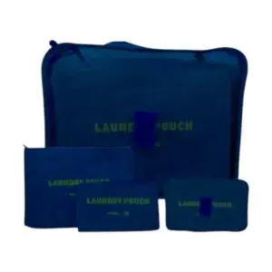 Necessaire para Viagem 100% Poliéster 4 Peças Sortido - Interponte