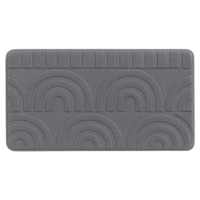 Tapete Trilho com Antederrapante 1,20x0,45M de Microfibra Linha Essence - Rio Home - Imagem 1