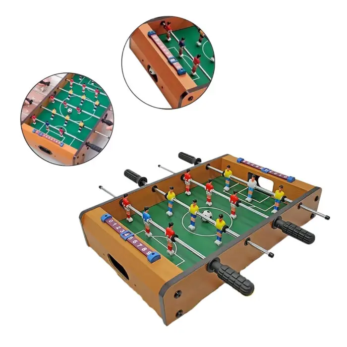 Brinquedo Mesa De Pebolim (FlaFlu) de 52x30cm - Toy King - Imagem 1