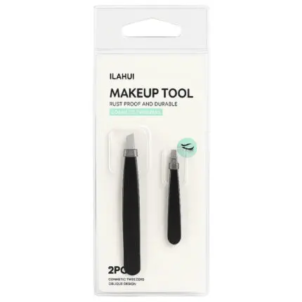 Kit com 2 Pinças em Aço Inox - ILAHUI